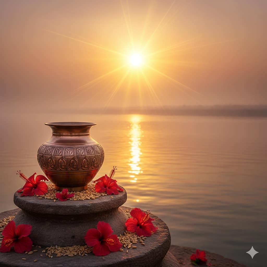 సూర్య భగవానుడు మరియు సూర్య దోష నివారణ పూజ.